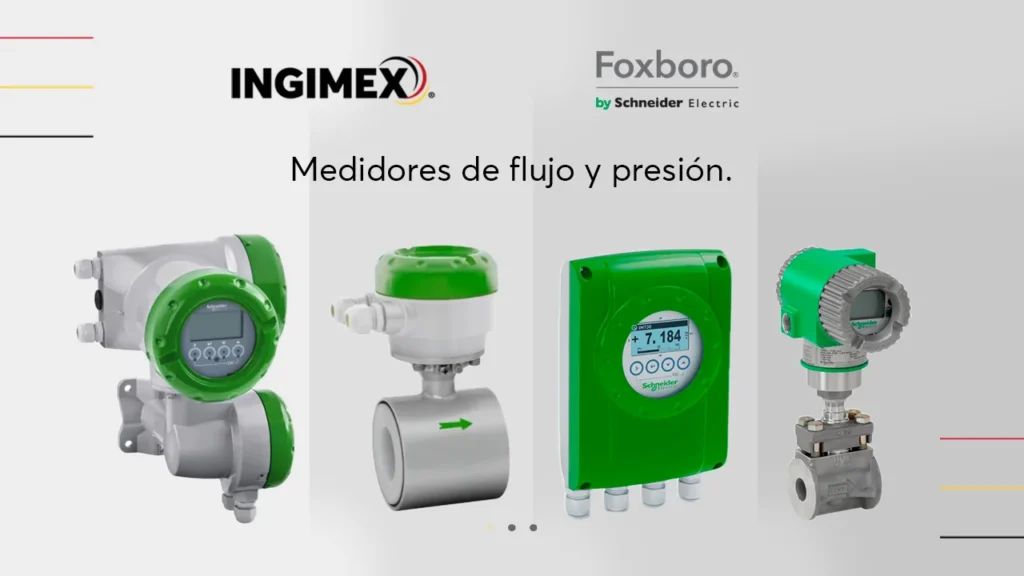 Medidores de flujo y presión Foxboro by Schneider Electric