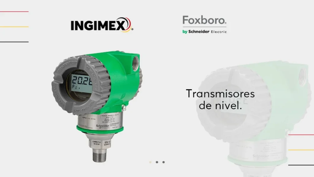 Transmisores de Nivel Foxboro by Schneider Electric