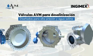 Válvulas AVM para desalinización: confiabilidad en cada etapa del proceso