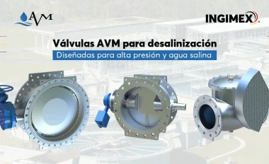 Válvulas AVM para desalinización: confiabilidad en cada etapa del proceso