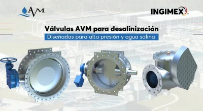 Válvulas AVM para desalinización: confiabilidad en cada etapa del proceso