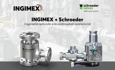 INGIMEX_ Articulo Válvulas industriales de Schroeder Valves y