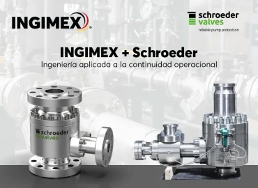 INGIMEX_ Articulo Válvulas industriales de Schroeder Valves y