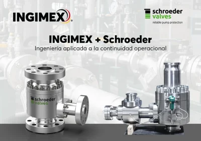 INGIMEX_ Articulo Válvulas industriales de Schroeder Valves y